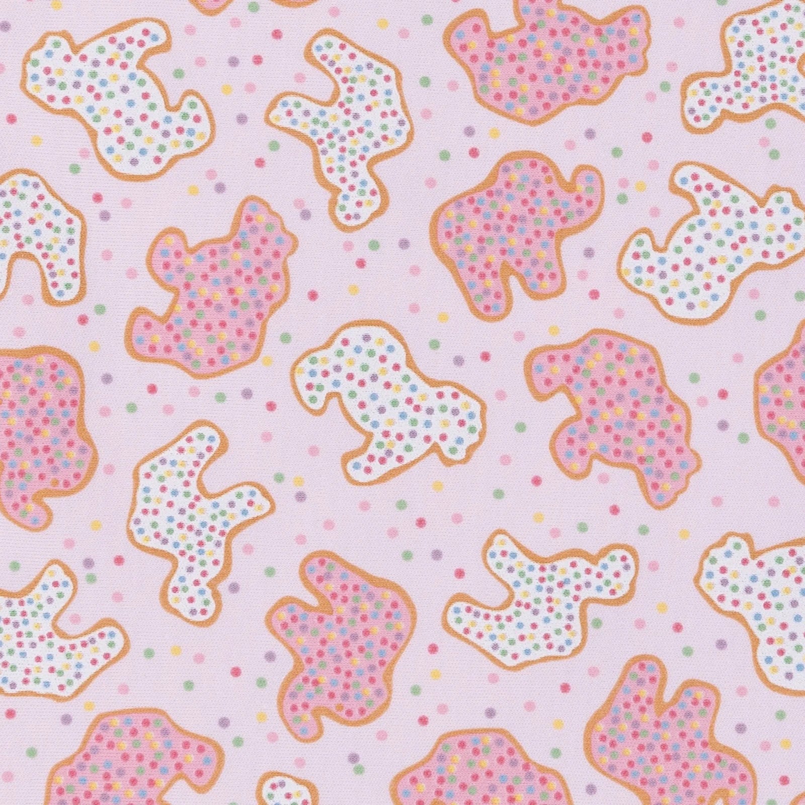 ANIMAL CRACKERS FOOTIE PINK