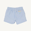 SHEFFIELD SHORTS TWILL - BEALE STREET BLUE STRIP WITH GRACE BAY GREEN