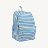 DON'T FORGET YOUR BACKPACK BACKPACK SARASOTA SKY STRIPE WITH SEA ISLAND SEAFOAM