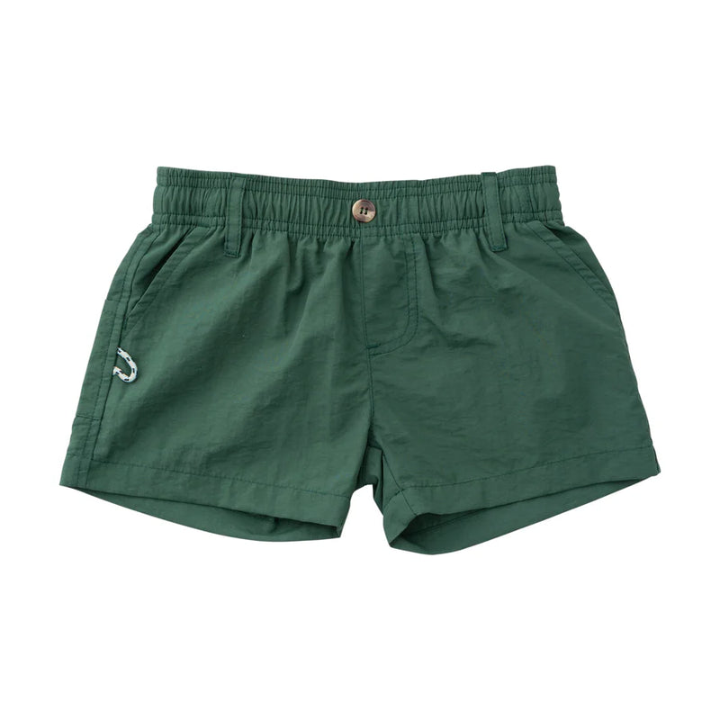 OUTRIGGER PERFORMANCE SHORT - SMOKE PINE GREEN
