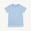 CARTER CREWNECK SARASOTA SKY STRIPE/WORTH AVE WHITE