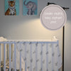 BABY ELEPHANT BABY MUSLIN SWADDLE BLANKET