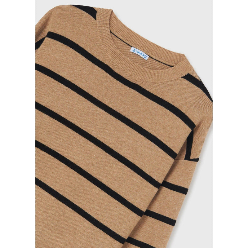 TWEEN RIBBED STRIPED SWEATER