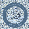 KID'S PRO PERFORMANCE HOODIE T-SHIRT IN BLUE BREAK POINT CAMO WITH PRODOH LOGO
