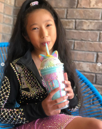 UNICORN SCOOP CONE TUMBLER - PINK