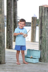 FISHING LURES BOY SHORT SET
