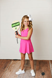 FUCHSIA TENNIS DRESS
