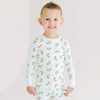 MINI MALLARD PRINT LONG PAJAMAS
