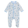 ANIMAL CRACKERS FOOTIE LIGHT BLUE