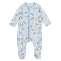 ANIMAL CRACKERS FOOTIE LIGHT BLUE