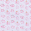 PRECIOUS PUMPKINS PRINT LONG PAJAMAS PINK