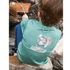 KID'S PRO PERFORMANCE LONG SLEEVE T-SHIRT TURKEY ON FROSTY SPRUCE