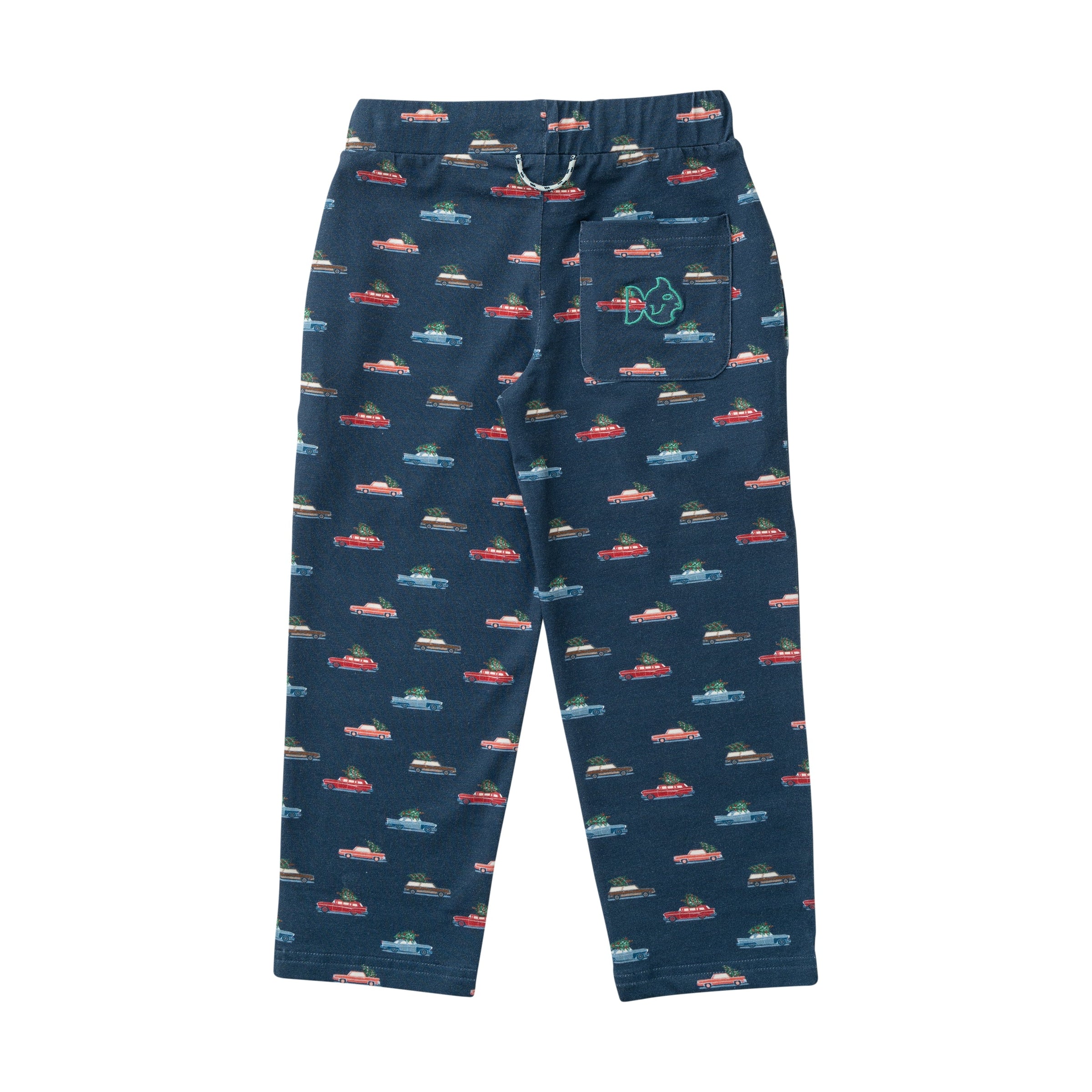 KIDS LOUNGE LIFE PANTS IN CHRISTMAS CARS PRINT