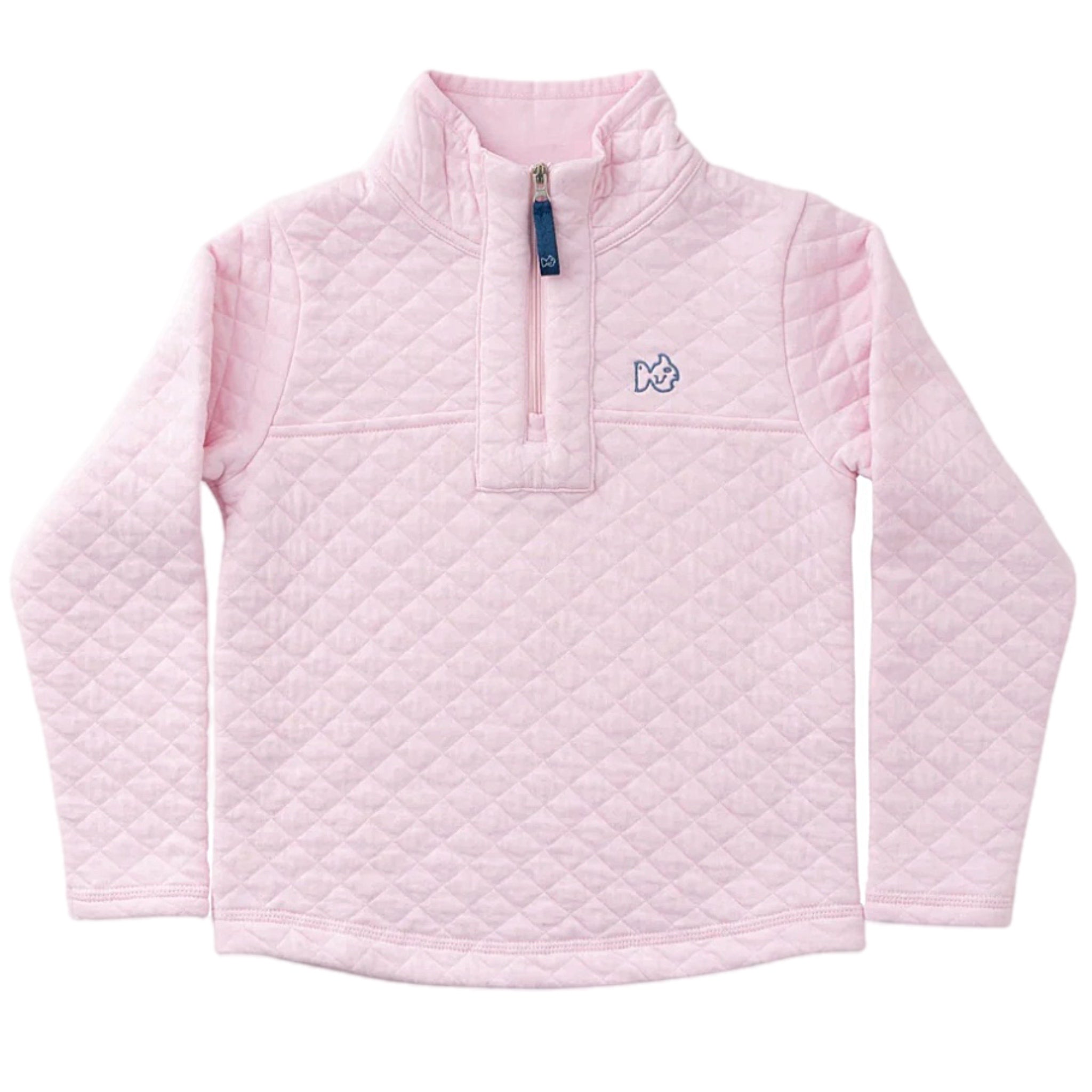 GIRLS QUILTED PULLOVER
