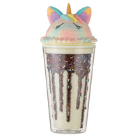 UNICORN SCOOP CONE TUMBLER - PINK
