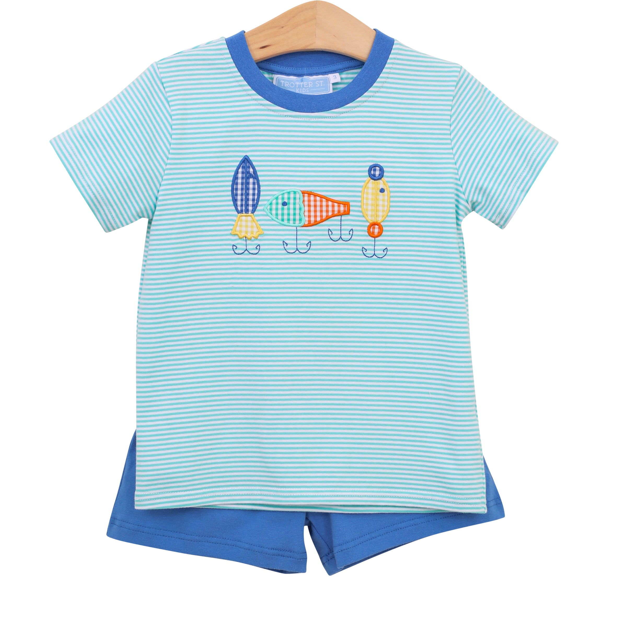 FISHING LURES BOY SHORT SET