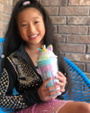 UNICORN SCOOP CONE TUMBLER - PINK