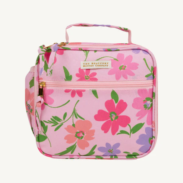 LEIGHTON LUNCH BOX GRAND CAYMAN GARDENS/PALM BEACH PINK