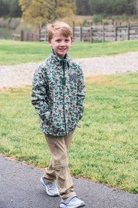 BOYS REFLECTIVE RAIN JACKET - NEUTRAL BREAK POINT