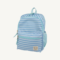 DON'T FORGET YOUR BACKPACK BACKPACK SARASOTA SKY STRIPE WITH SEA ISLAND SEAFOAM