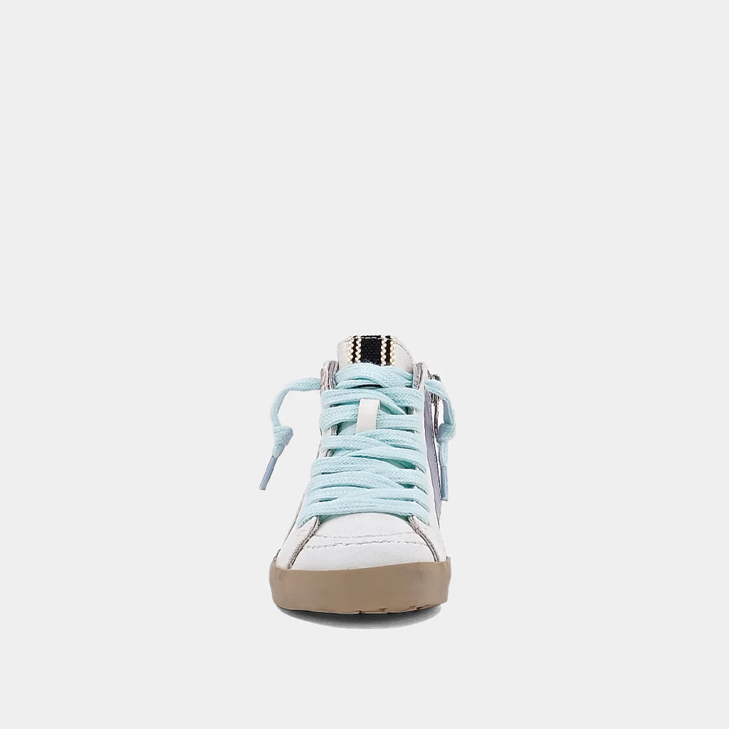 ROONEY METALLIC PURPLE TODDLER SNEAKERS