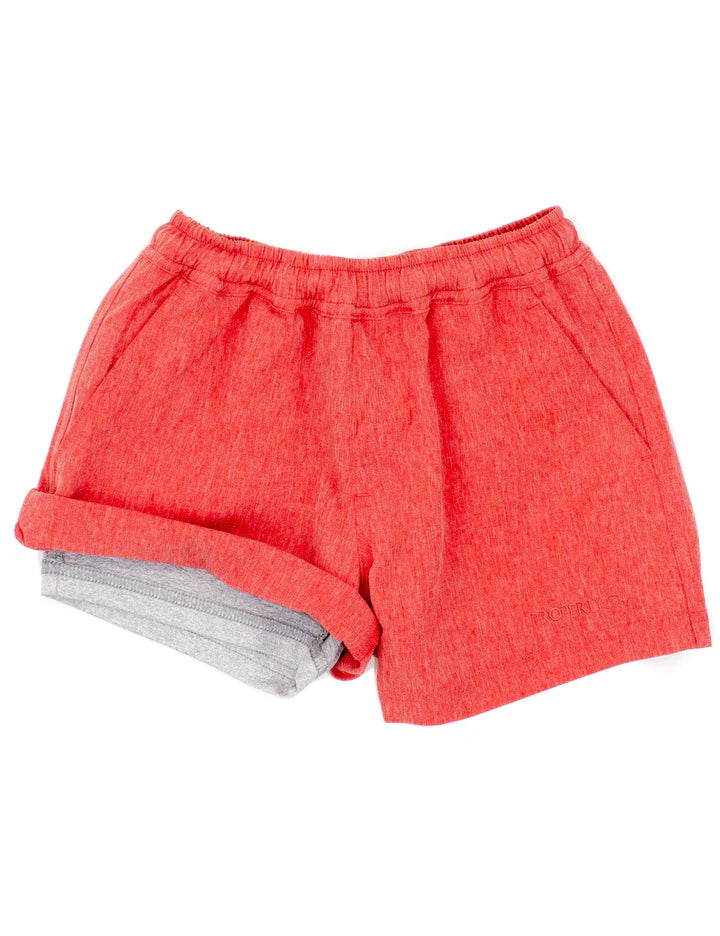 BOYS ACE SHORT - CAPE RED