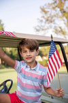 PRO PERFORMANCE POLO - AMERICAN STRIPE