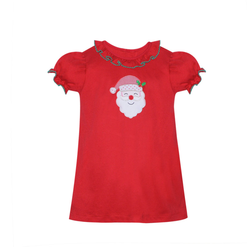 RED AVA DRESS - SANTA