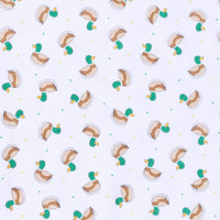 MINI MALLARD PRINT LONG PAJAMAS