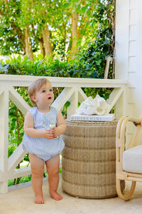 BENJAMIN BUBBLE - BEALE STREET BLUE STRIPE AND WORTH AVENUE WHITE