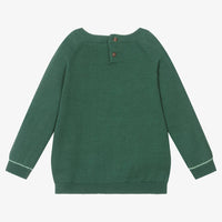 BOYS GREEN SWEATER