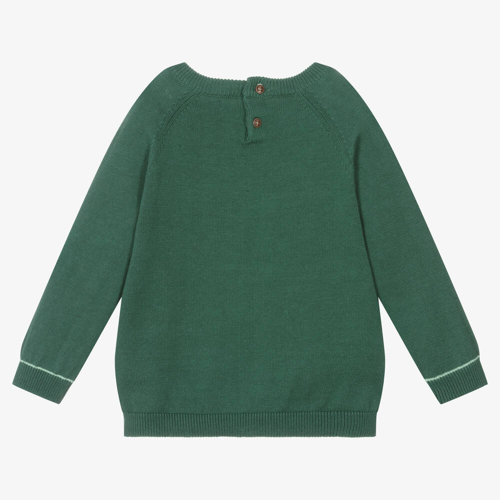 BOYS GREEN SWEATER
