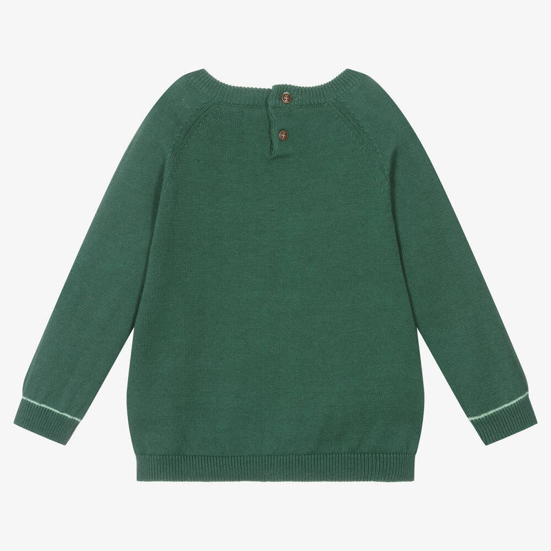 BOYS GREEN SWEATER