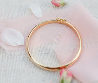 GOLD CLASSIC BANGLE FOR BABY AND KIDS