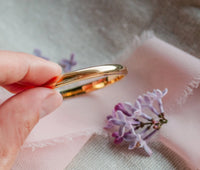 GOLD CLASSIC BANGLE FOR BABY AND KIDS