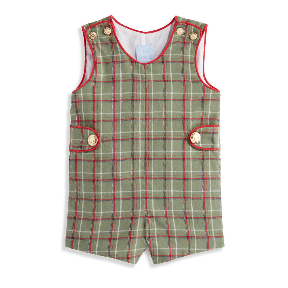 HUNTER PLAID SIDE TAB JOHN JOHN