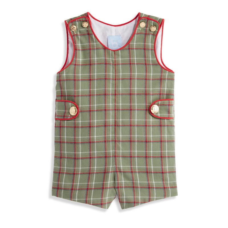 HUNTER PLAID SIDE TAB JOHN JOHN
