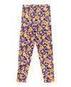 GIRLS RUCHED BOW LEGGINGS BLACKBERRY FIELDS