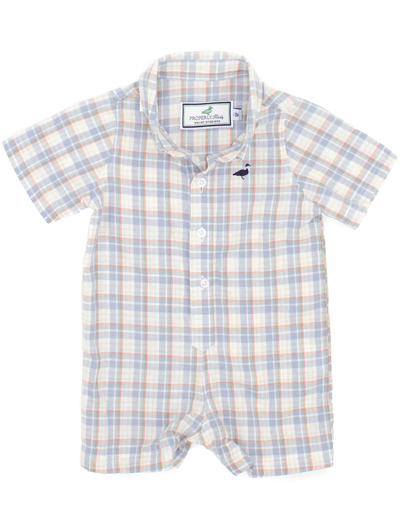 BABY BOYS SEASONAL SHORTALL PRAIRIE SKY