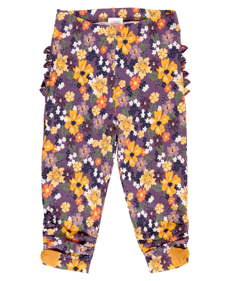 BABY RUCHED LEGGINGS BLAKBERRY FIELDS