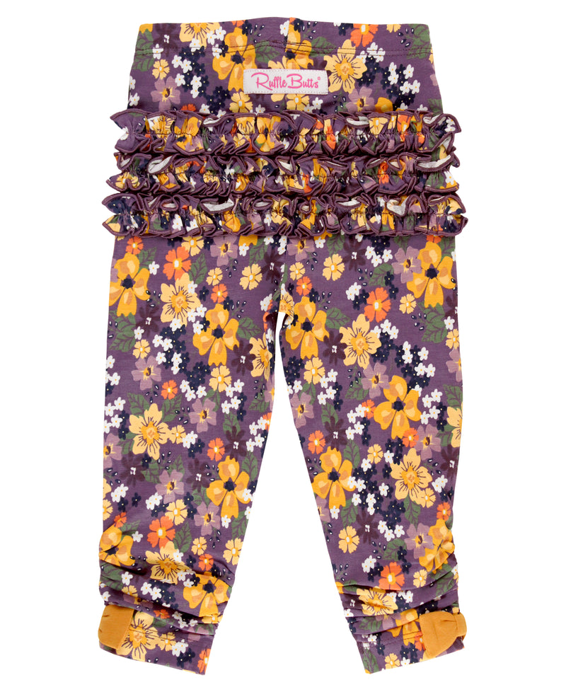 BABY RUCHED LEGGINGS BLAKBERRY FIELDS