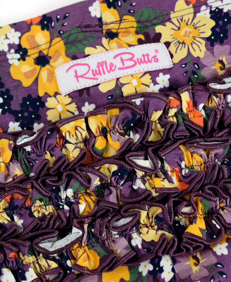 BABY RUCHED LEGGINGS BLAKBERRY FIELDS