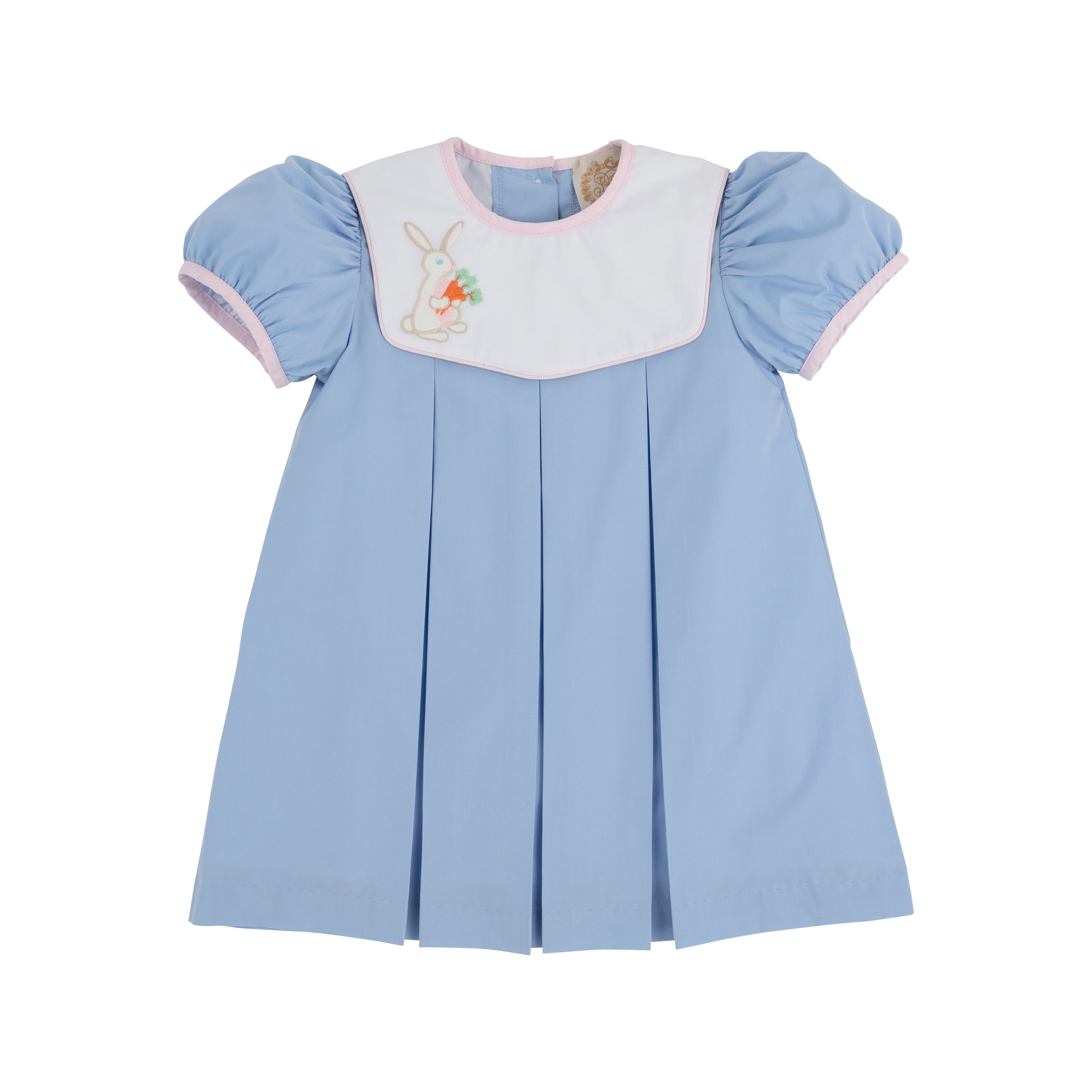 BUNNY PHIPPS FROCK BEALE STREET BLUE/WORTH AVENUE WHITE/PALM