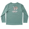 KID'S PRO PERFORMANCE LONG SLEEVE T-SHIRT TURKEY ON FROSTY SPRUCE