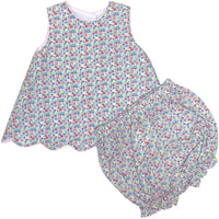 SPRING FLORAL SUNDAE SET