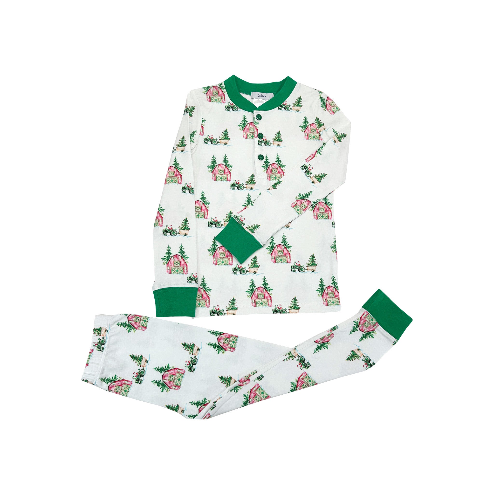 CHRISTMAS TREE FARM BOYS PAJAMA SET