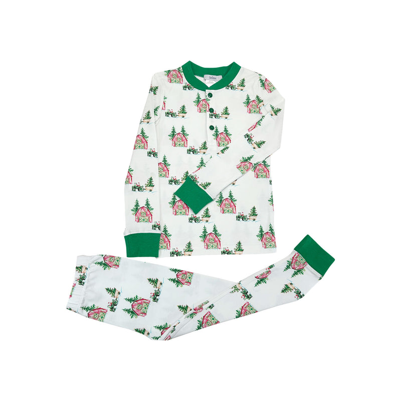 CHRISTMAS TREE FARM BOYS PAJAMA SET