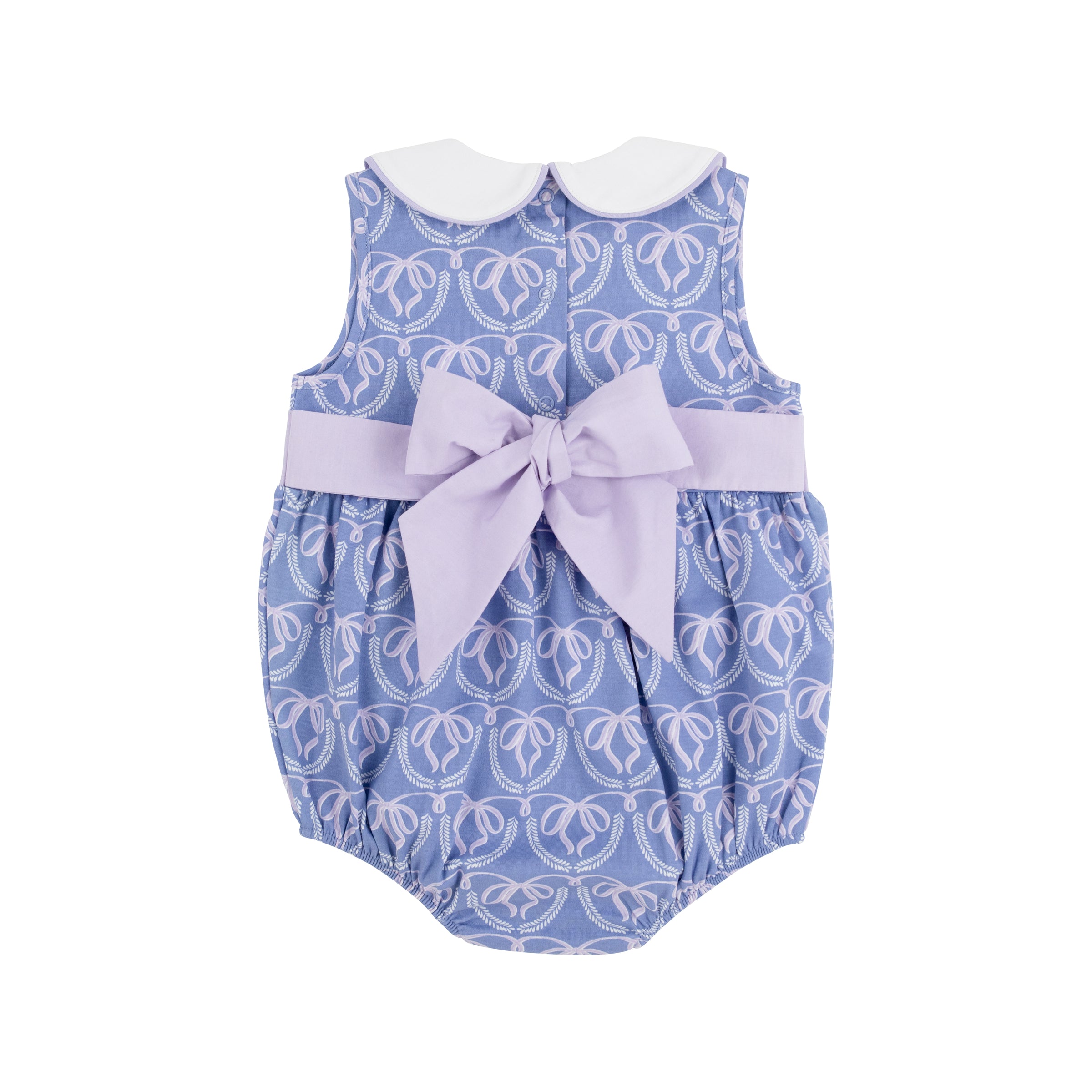 SLEEVELESS CINDY LOU SASH BUBBLE BEALE STREET BOWS/LAUDERDALE LAVENDER