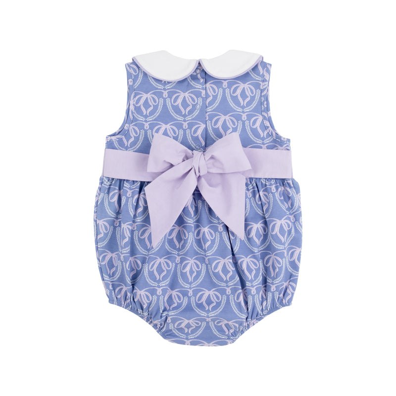 SLEEVELESS CINDY LOU SASH BUBBLE BEALE STREET BOWS/LAUDERDALE LAVENDER