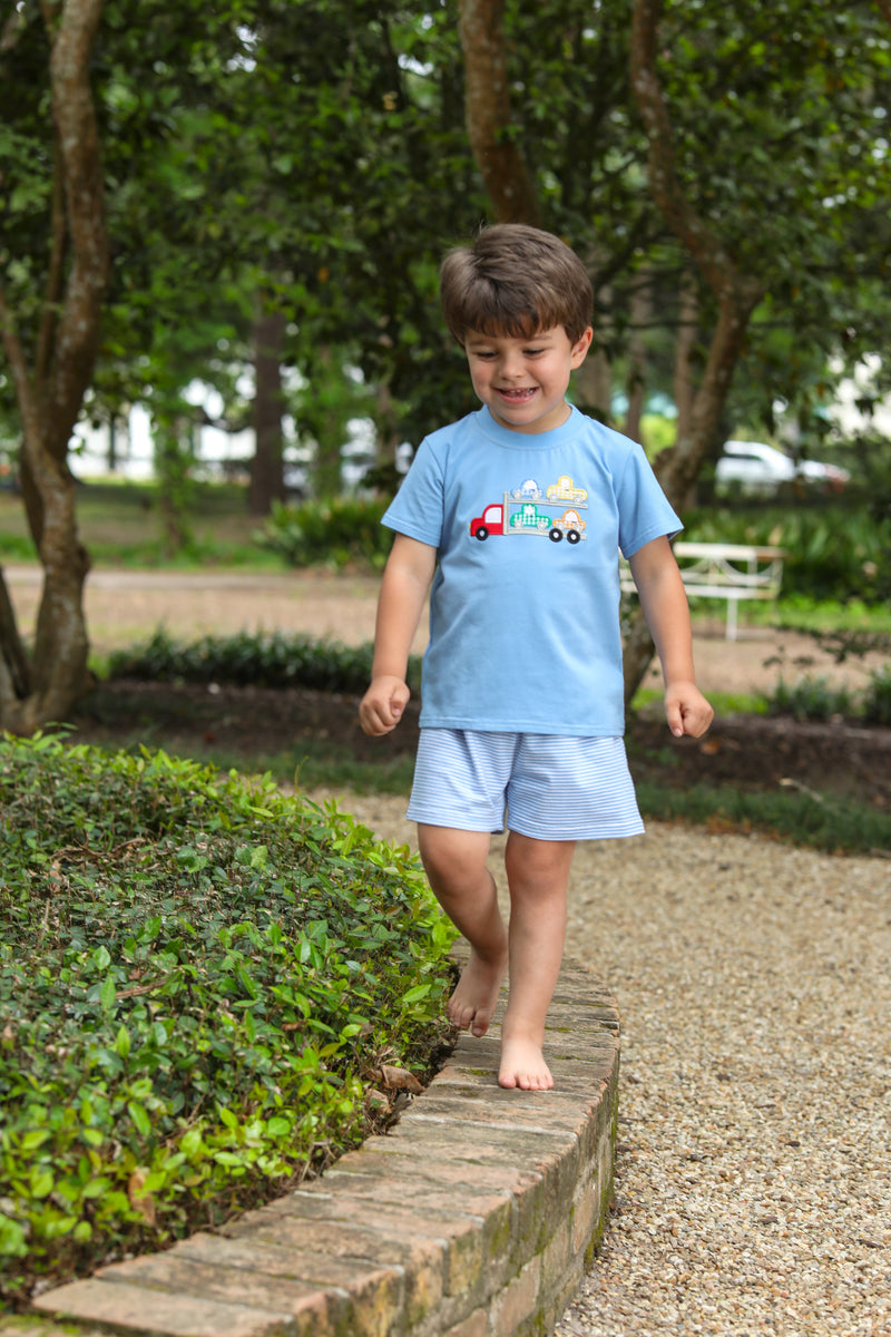 CAR HAULER BOY SHORT SET